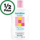 Hamilton-Toddler-Sunscreen-SPF50-250ml Sale