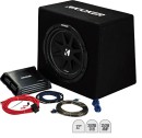 Kicker-12-Subwoofer-in-Custom-Ported-Enclosure-Amp Sale