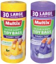 Multix-Colour-Scents-Kitchen-Tidy-Bags-with-Handles-3035-Pack-Selected-Varieties Sale