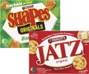 Arnotts-Shapes-or-Jatz-Crackers-130g-225g Sale