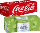 Coca-Cola-or-Mt-Franklin-Lightly-Sparkling-Water-Cans-10x375mL Sale