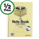 Spirax-570-Notebook-Pocket-A5-200-Pages Sale