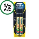 Artline-Permanent-Markers-70-Black-Pk-2 Sale