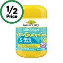 Natures-Way-Kids-Smart-Vita-Gummies-Probiotic-Prebiotic-Pk-90 Sale