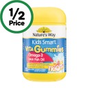 Natures-Way-Kids-Smart-Vita-Gummies-Omega-3-DHA-Fish-Oil-Pk-120 Sale