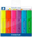 Staedtler-Textsurfer-Highlighters-6-Pack-Rainbow Sale