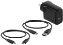 Cygnett-RapidCharge-32W-Wall-Charger-and-Cables-Bundle-Black Sale