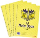 Spirax-5-Pack-A4-120-Page-Notebooks Sale