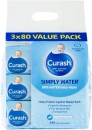 Curash-Baby-Simply-Water-3-x-80-Baby-Wipes Sale