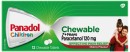 Panadol-Childrens-Chewable-Tablets-Cherry-Flavour-12-Pack Sale