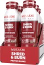 Musashi-Shred-and-Burn-Protein-Shake-Chocolate-6-X-375ml Sale