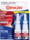 Demazin-12-Hour-Relief-Nasal-Decongestant-Spray-2-x-20ml-Value-Pack Sale