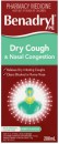 Benadryl-Dry-Cough-Nasal-Congestion-Liquid-200ml Sale