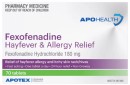 Apohealth-Fexofenadine-180mg-Hayfever-Allergy-Relief-70-Tablets Sale