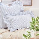 Avery-Ruffle-Blue-Oblong-Cushion-by-MUSE Sale