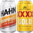 Hahn-SuperDry-35-or-XXXX-Gold-30-Can-Block Sale