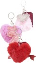 Fluffy-Heart-Keyrings Sale