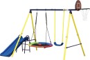 Skyfly-Swing-Set-With-Slide-And-Hoop Sale