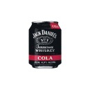 Jack-Daniels-Whiskey-Cola-Mini-Cans-4x250ml Sale