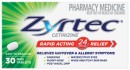 Zyrtec-Hayfever-Allergy-Relief-30-Mini-Tablets Sale