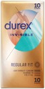 Durex-Invisible-Regular-Fit-Condoms-10-Pack Sale