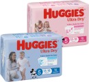 Huggies-Ultra-Dry-Newborn-or-Infant-Nappies-1428-Pack-Selected-Varieties Sale