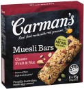 Carmans-Muesli-Nut-or-Protein-Bakes-Bars-46-Pack-Selected-Varieties Sale