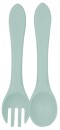 Guardian-Silicone-Fork-Spoon-Set-Seafoam Sale