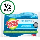 Scotch-Brite-Sponge-Scourers-Pk-3 Sale