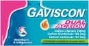 Gaviscon-Dual-Action-Peppermint-Flavour-48-Chewable-Tablets Sale