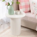 Tully-White-Fluted-Side-Table-by-Habitat Sale