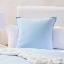 Washed-Linen-Look-Light-Blue-European-Pillowcase-by-Essentials Sale