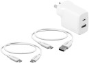 Cygnett-RapidCharge-Wall-Charger-and-Cables-Bundle-White Sale