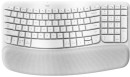 Logitech-Wave-Keys-Wireless-Ergonomic-Keyboard-White Sale