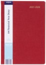 JBurrows-A4-Day-to-Page-FY2526-Textured-Diary-Berry Sale
