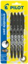 Pilot-Frixion-Ball-Erasable-Gel-Pen-4-Pack-Black Sale