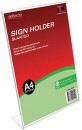 Deflecto-Recycled-Sign-Holder-Slanted Sale