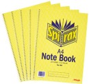 Spirax-5-Pack-A4-120-Page-Notebooks Sale