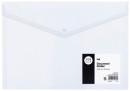 Keji-A4-Button-Document-Wallet-Clear Sale