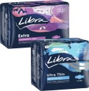 Libra-Ultra-Thin-Pads-Regular-with-Wings-14-Pack-or-Goodnights-Extra-Long-with-Wings-10-Pack Sale