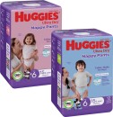 Huggies-Ultra-Dry-Convenience-Nappy-Pants-12-Pack-15-Pack Sale