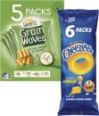 Cheezels-6-Pack-or-Grain-Waves-5-Pack Sale