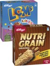 Kelloggs-Nutri-Grain-or-LCMs-5-Pack-100g-110g Sale