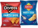 Doritos-Corn-Chips-Smiths-Crinkle-Cut-380g-or-Red-Rock-Deli-Chips-Party-Size-290g-Selected-Varieties Sale