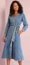 Piper-Long-Sleeve-Denim-Dress Sale