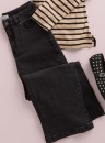 Grab-Wide-Leg-Jean-Black Sale