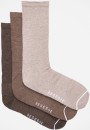 Reserve-3pk-Organic-Cotton-Comfort-Socks-Brown Sale