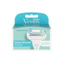 Gillette-Venus-Deluxe-Smooth-Sensitive-Razor-Blades-Pk-4 Sale