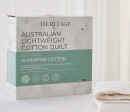 Heritage-Lightweight-Cotton-Quilt Sale