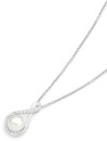 Sterling-Silver-Pearl-Cubic-Zirconia-Pendant Sale